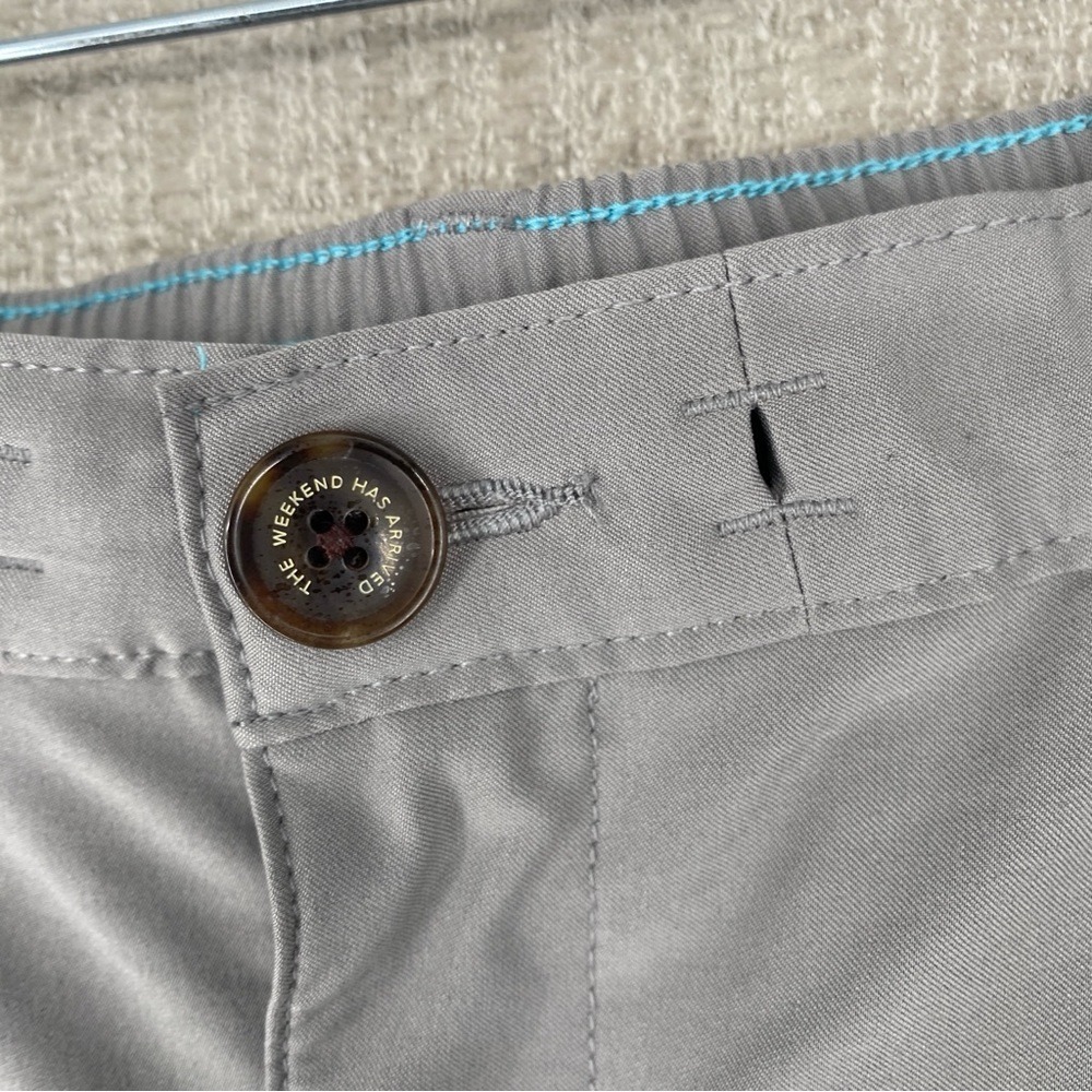 Chubbies Pants Mens XL Grey Everywear Performance Chino Stretch Elastic Waist - Picture 6 of 16